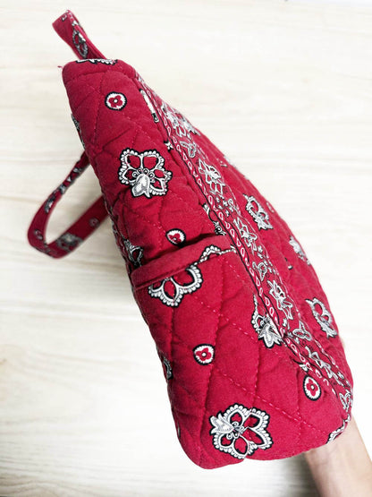 vera bradley bandana paisley quilted hand bag | anthropologie