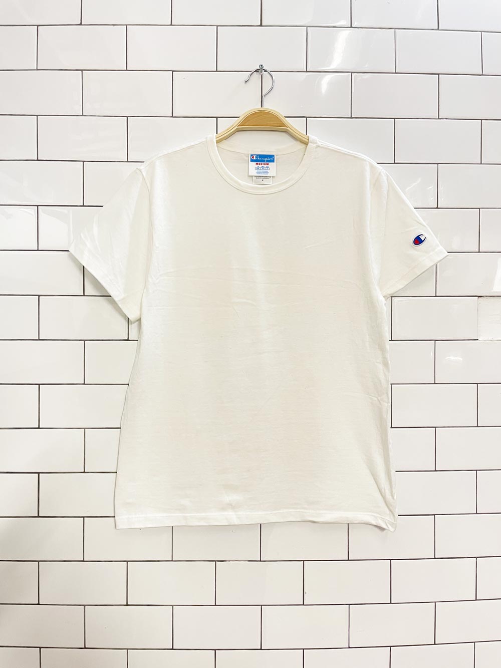 vintage 80s champion basic tee - good market thrift store