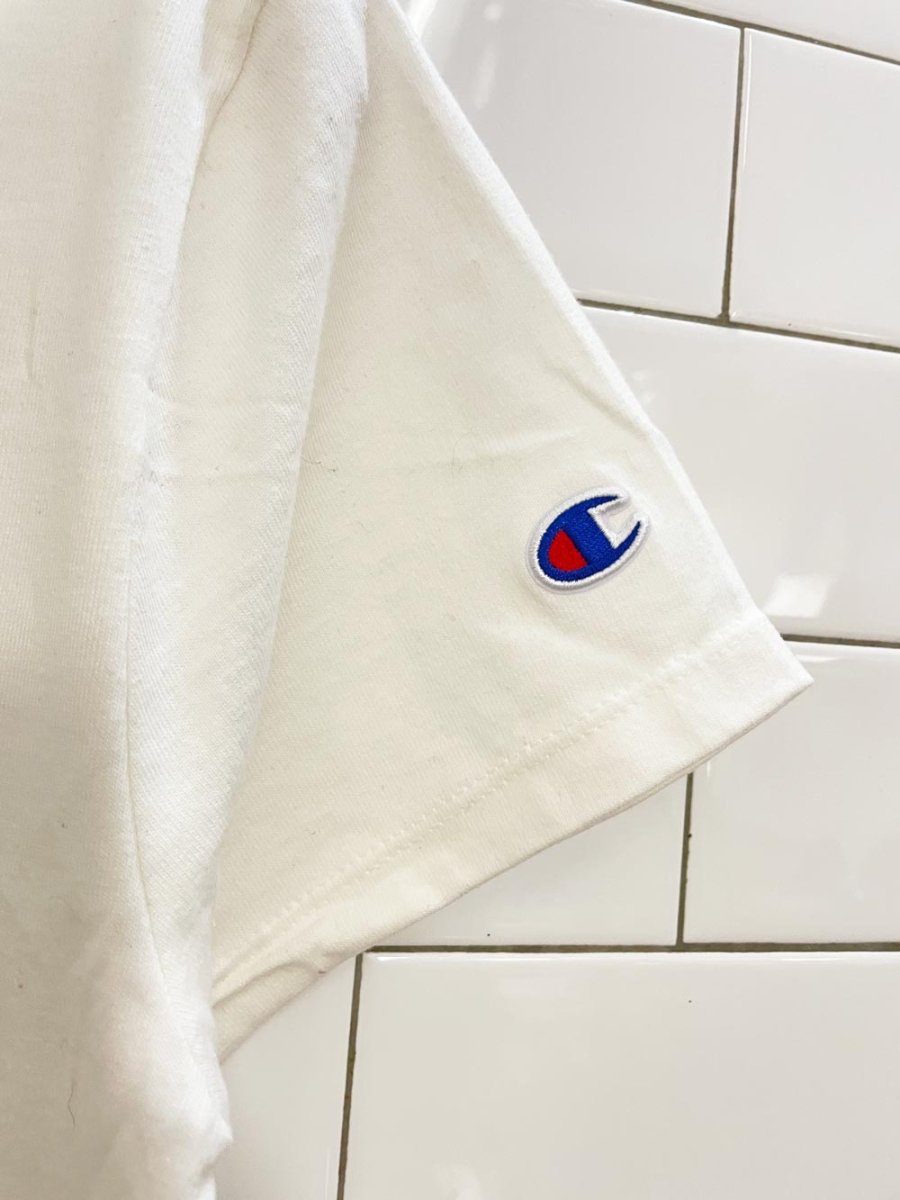 vintage 80s champion basic tee - good market thrift store