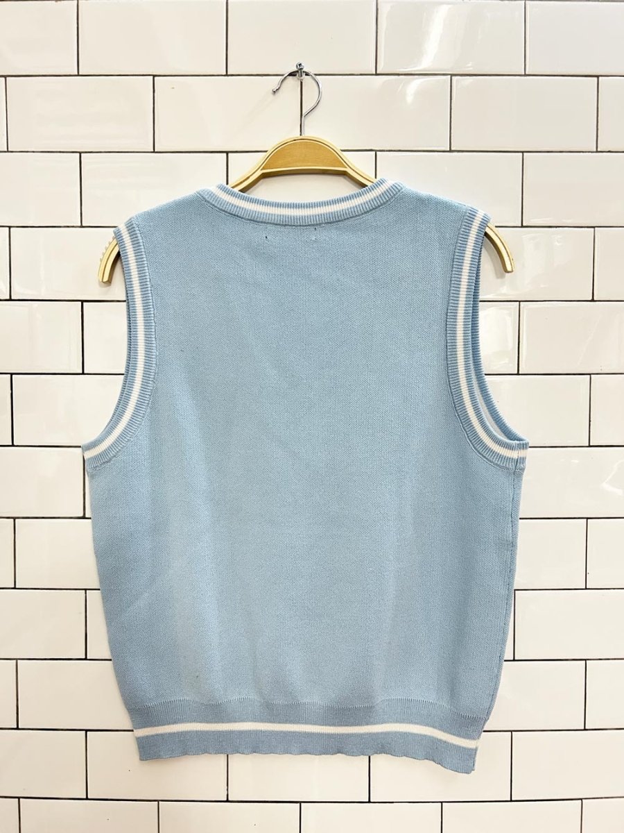 butterfly knit vest - good market thrift store