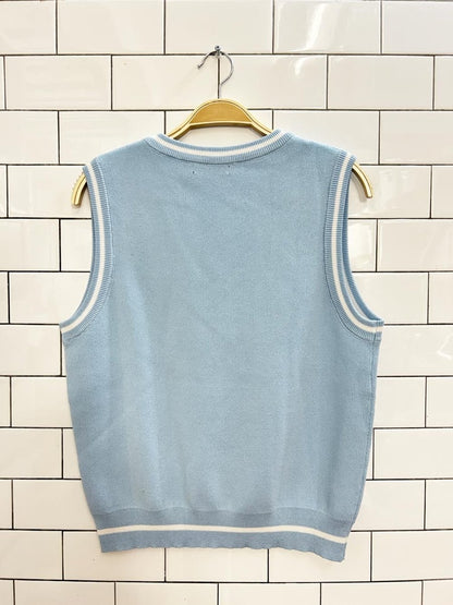 butterfly knit vest - good market thrift store