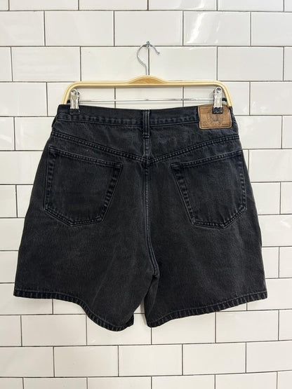vintage 00s brittania denim shorts - good market thrift store