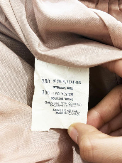 vintage 70s pablo montreal lamb suede tiered midi skirt | made in Canada