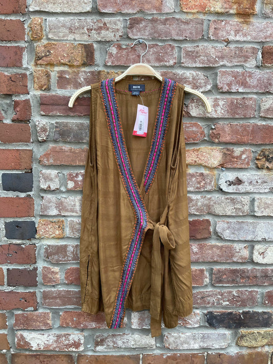 anthro maeve liviana wrap tunic