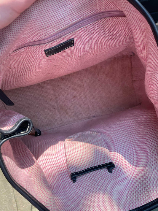 vintage dooney & bourke monogram shoulder bag