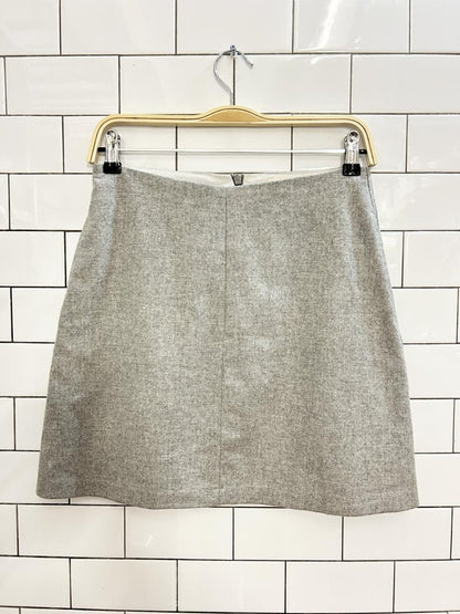 wilfred wool blend mini skirt - good market thrift store