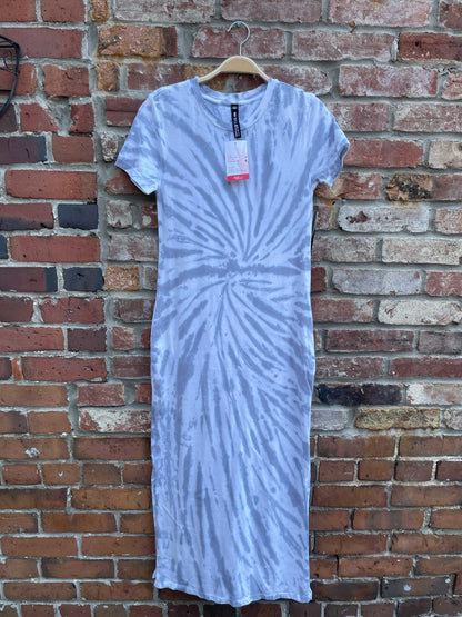 nwt DL lord & taylor tie dye t-shirt maxi dress