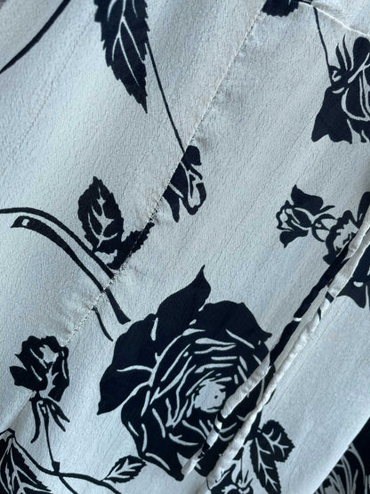 vintage 90s le chateau rose midi dress