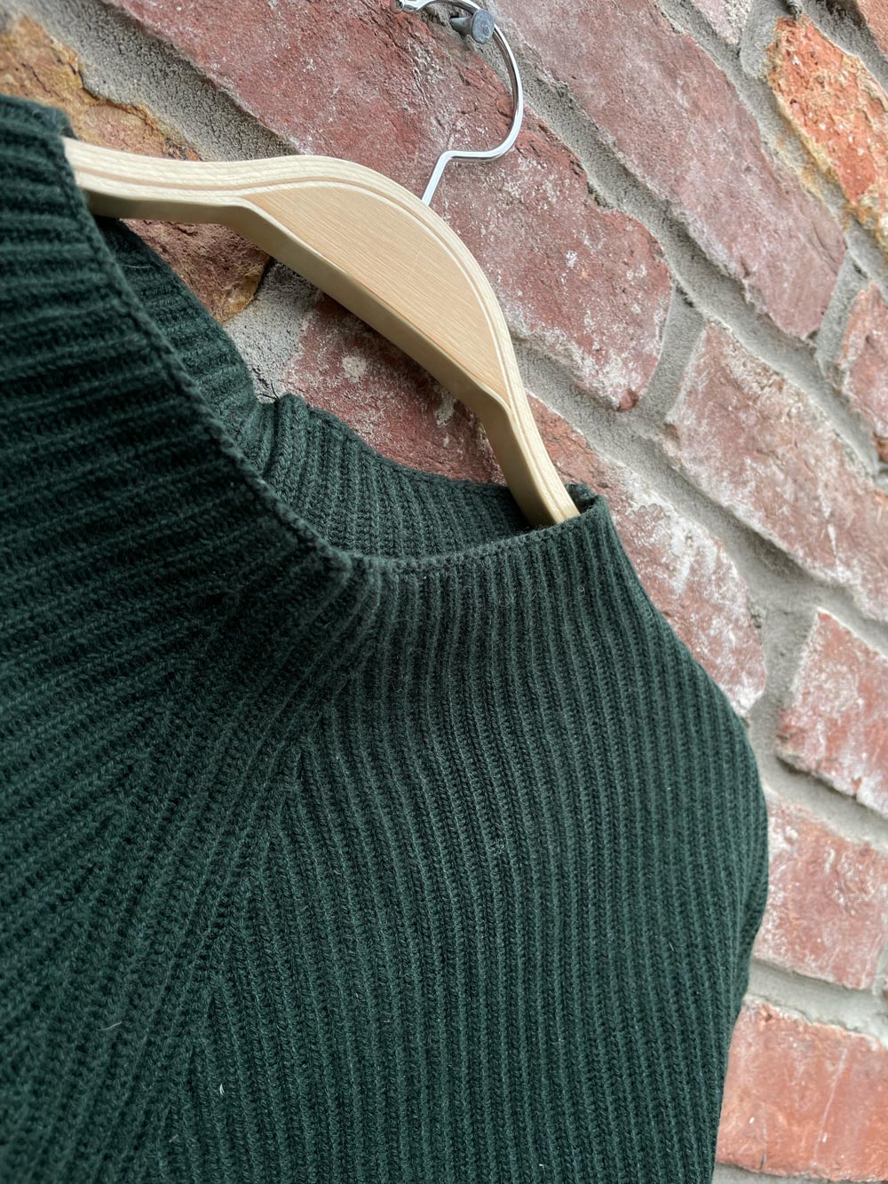 babaton chalmers wool ribbed mockneck sweater