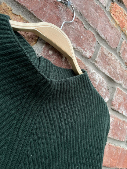 babaton chalmers wool ribbed mockneck sweater