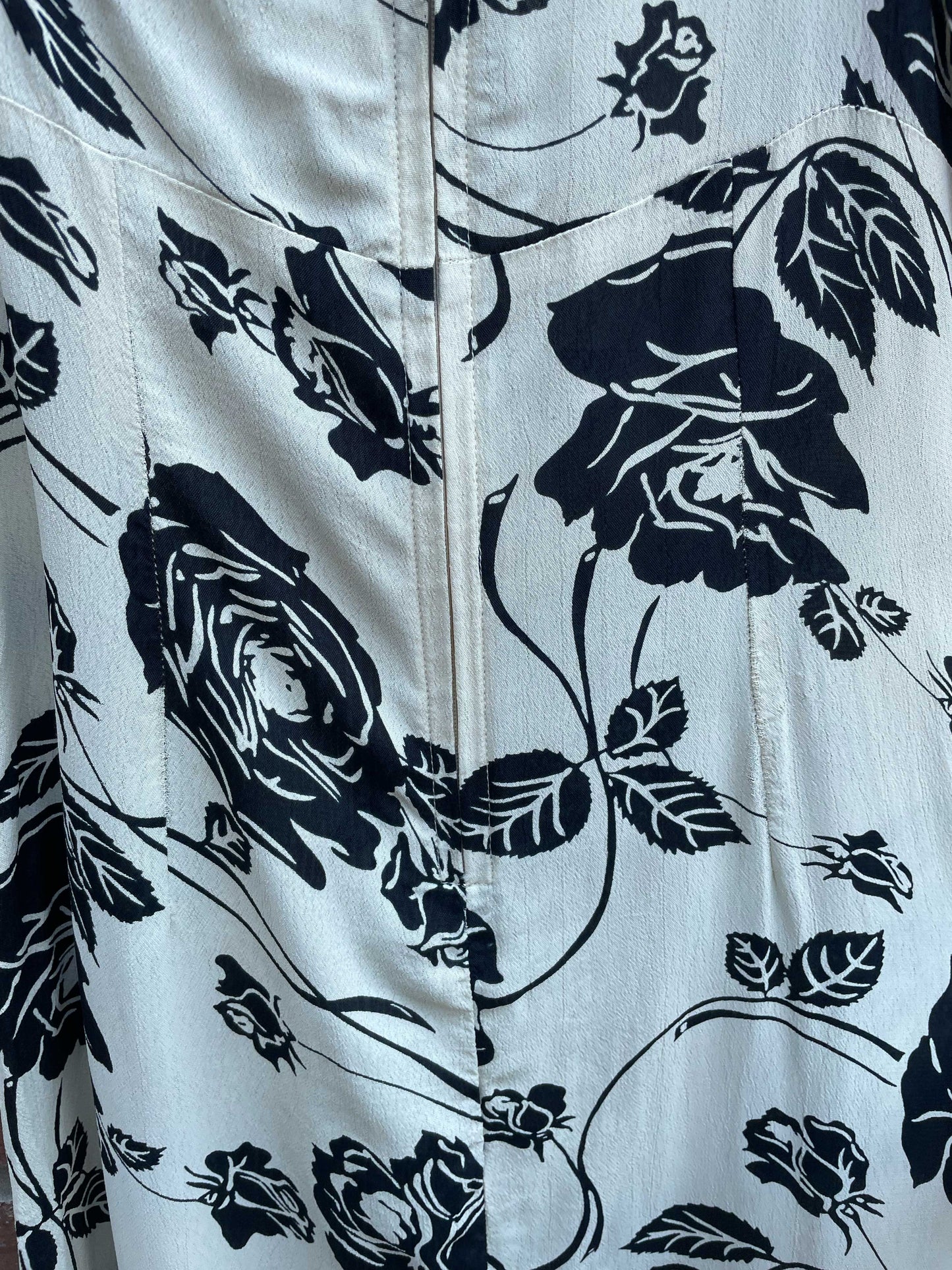 vintage 90s le chateau rose midi dress