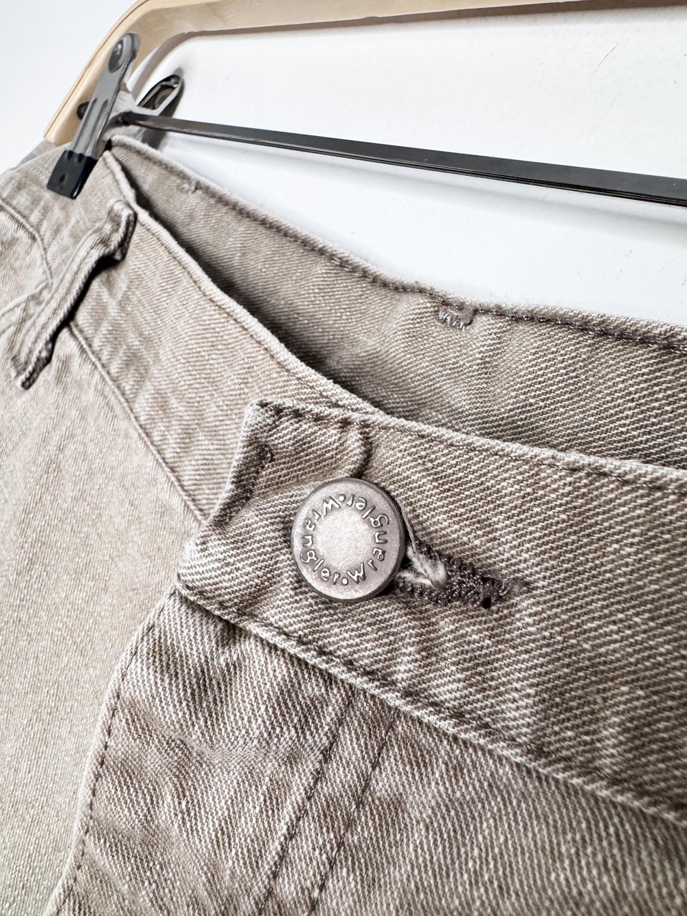 vintage wrangler hero denim carpenter jorts