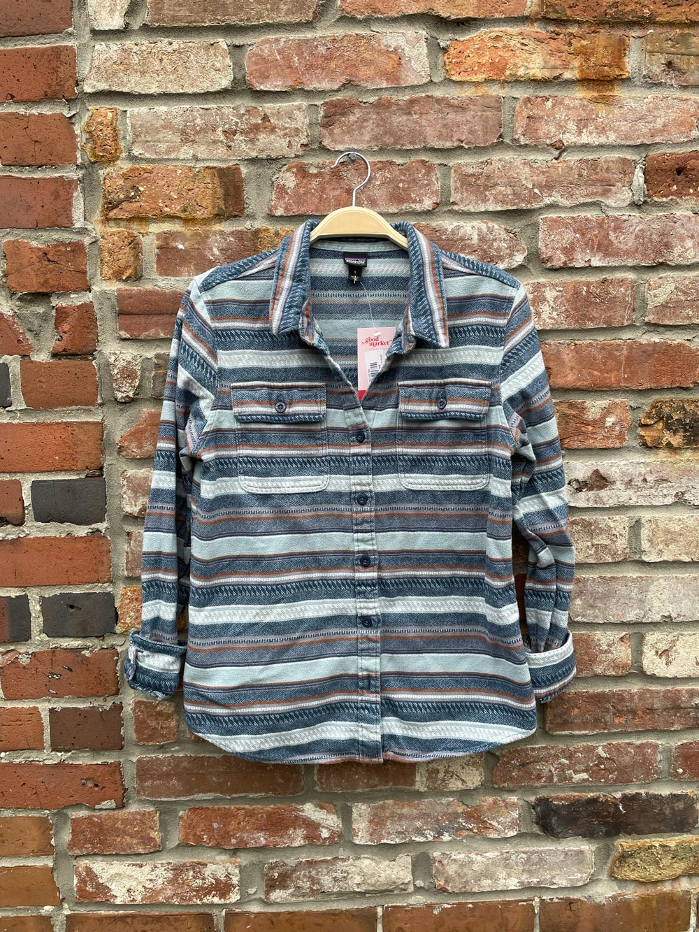 patagonia fjord organic cotton flannel shirt