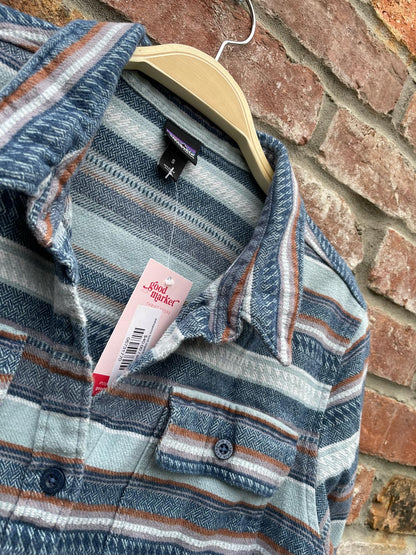 patagonia fjord organic cotton flannel shirt