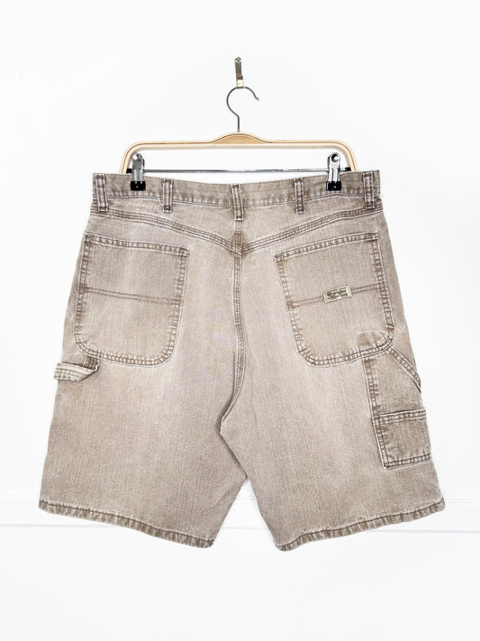 vintage wrangler hero denim carpenter jorts