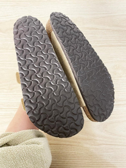 birkenstock arizona leather two strap sandals - good market thrift store