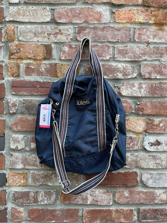 vintage totes packable crossbody tote bag