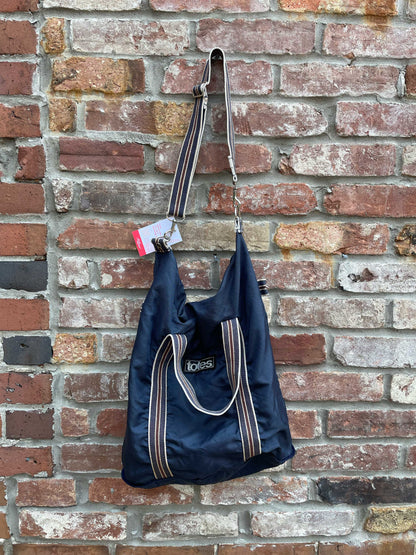 vintage totes packable crossbody tote bag