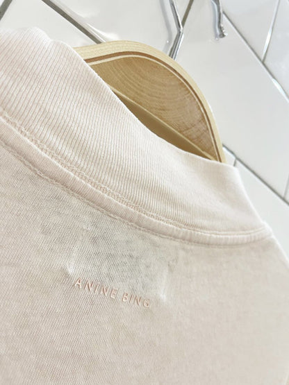 anine bing la 2012 organic cotton mockneck tee - good market thrift store