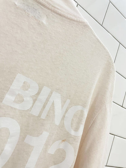 anine bing la 2012 organic cotton mockneck tee - good market thrift store