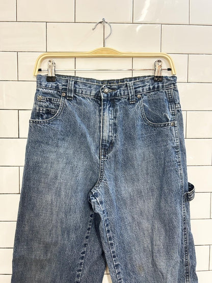 nevada wide leg carpenter jeans - good market thrift store