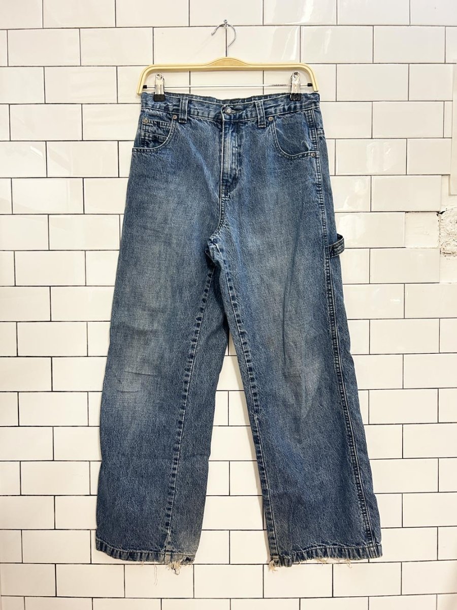 nevada wide leg carpenter jeans - good market thrift store