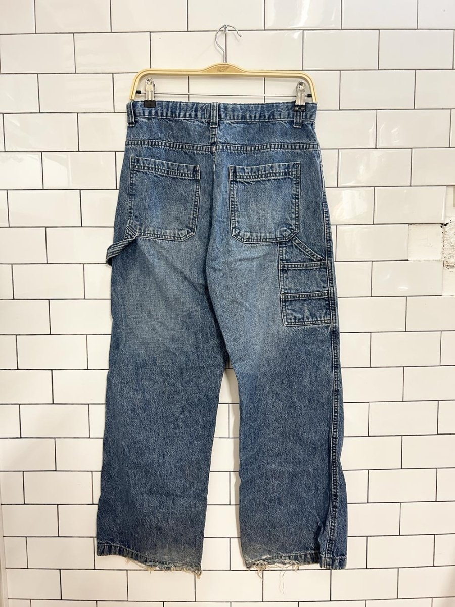 nevada wide leg carpenter jeans - good market thrift store