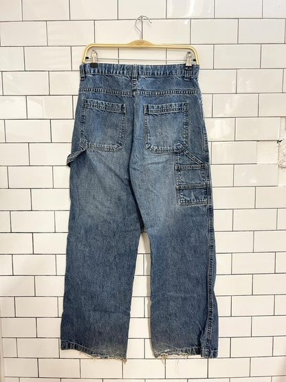 nevada wide leg carpenter jeans - good market thrift store