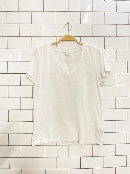 madewell whisper cotton v - neck tee - good market thrift store