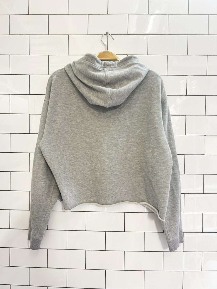 ivy park oversized cropped hoodie - good market thrift store