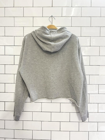 ivy park oversized cropped hoodie - good market thrift store