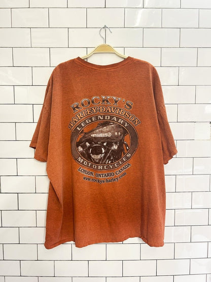 harley davidson london ontario graphic tee - good market thrift store