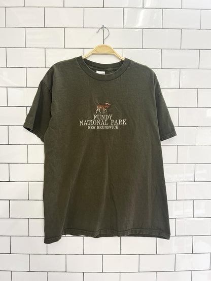vintage 00s fundy national park graphic tee - good market thrift store
