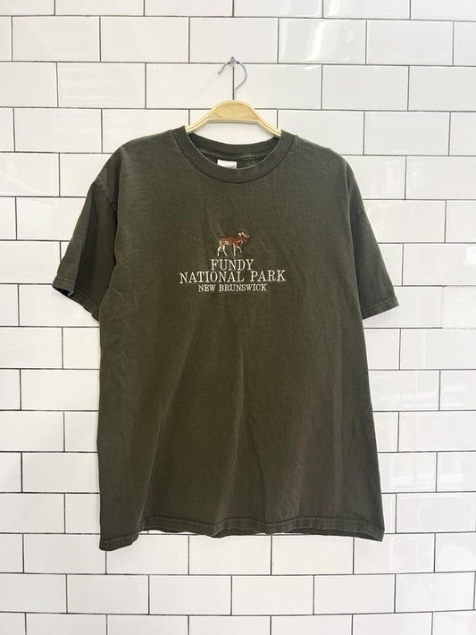 vintage 00s fundy national park graphic tee - good market thrift store