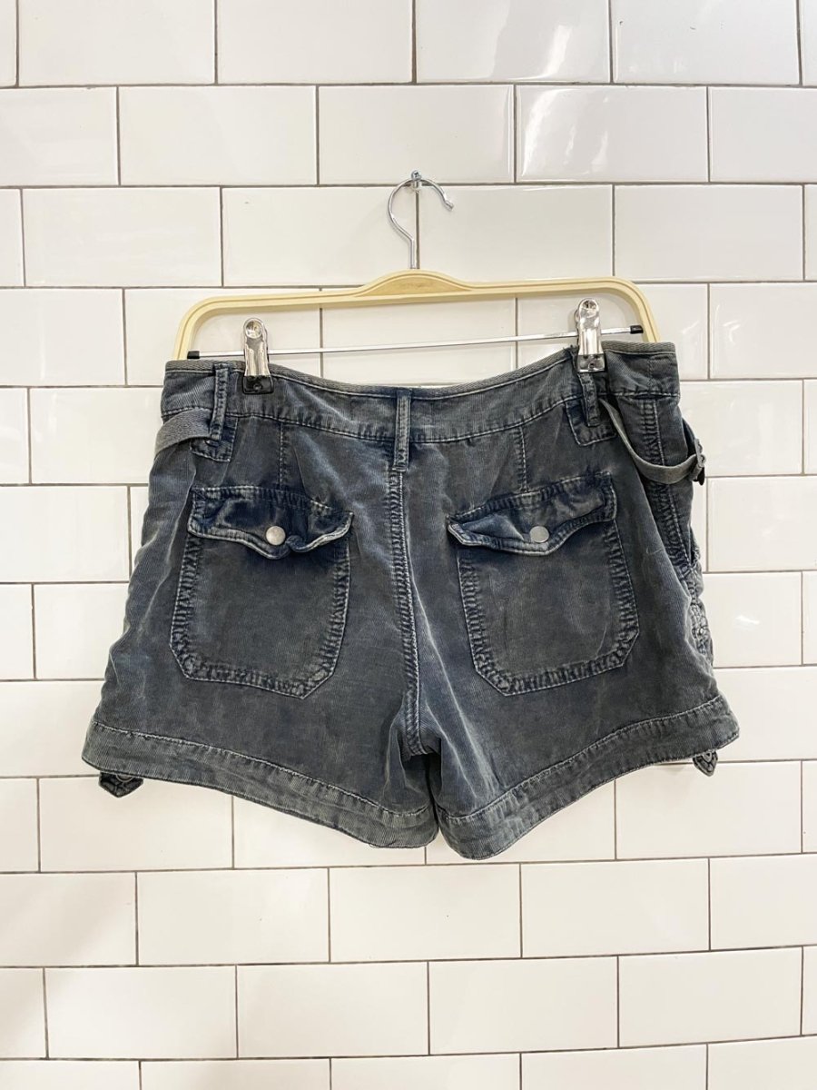 free people grunge corduroy short - good market thrift store
