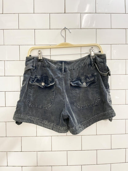 free people grunge corduroy short - good market thrift store