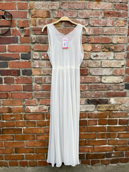 vintage pleated chiffon ribbon waist layering piece