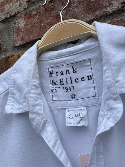 frank and eileen relaxed brushed cotton shirt