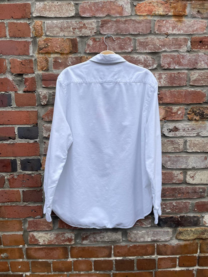 frank and eileen relaxed brushed cotton shirt