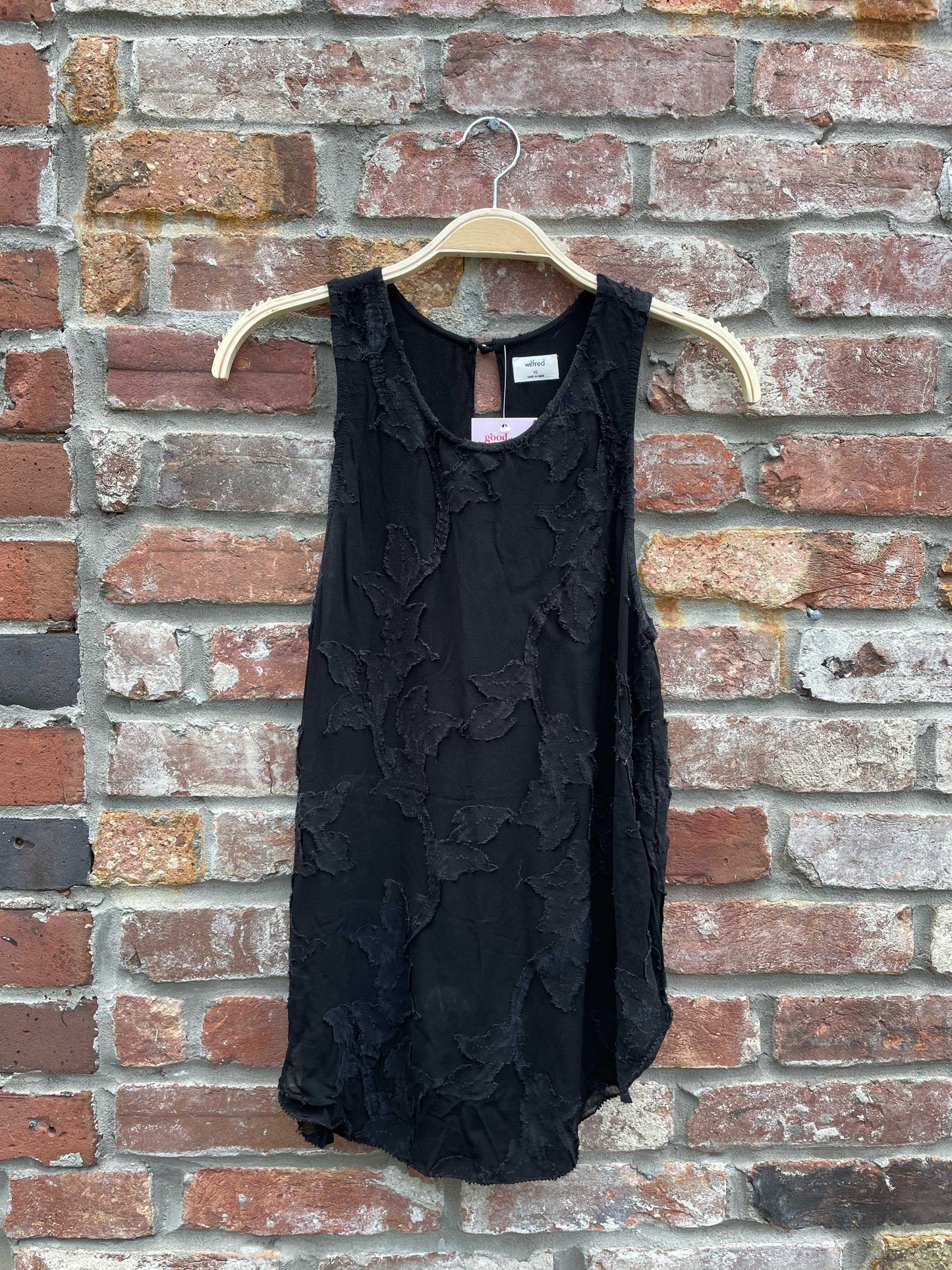 wilfred sevres floral chiffon tank