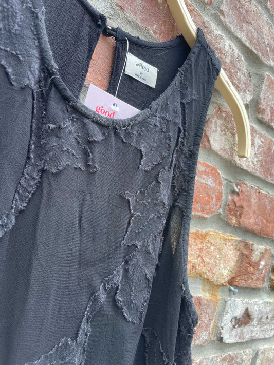 wilfred sevres floral chiffon tank