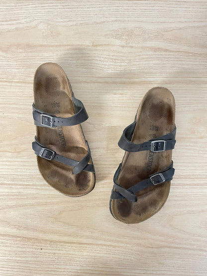 birkenstock kumba oiled leather sandals - good market thrift store