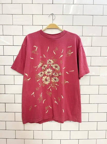 vintage 90s northern reflections daisy tee - good market thrift store