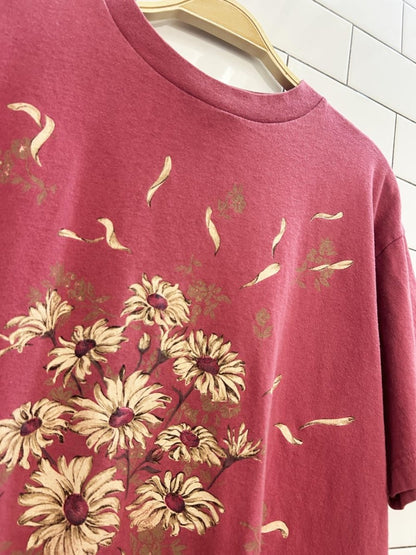 vintage 90s northern reflections daisy tee - good market thrift store