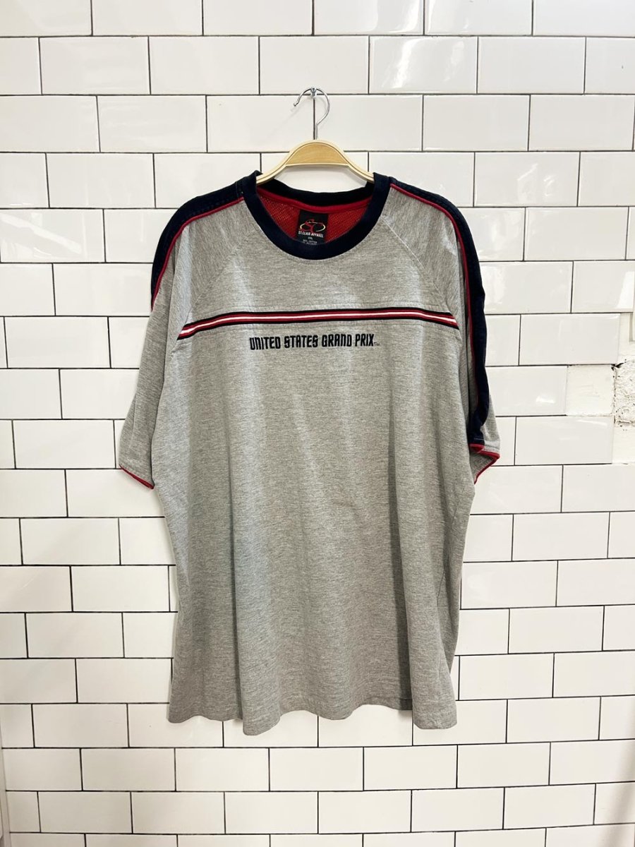 vintage united states grand prix racing stripe tee - good market thrift store