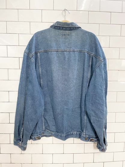 vintage 00s wild river sport denim trucker jacket - good market thrift store