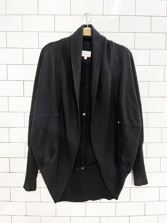 wilfred diderot sweatshirt cocoon cardigan | aritzia - good market thrift store