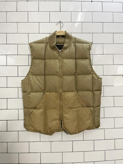 vintage 90s eddie bauer goose down vest - good market thrift store