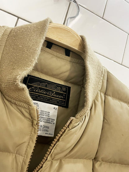 vintage 90s eddie bauer goose down vest - good market thrift store
