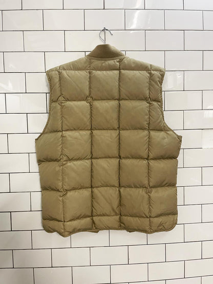 vintage 90s eddie bauer goose down vest - good market thrift store